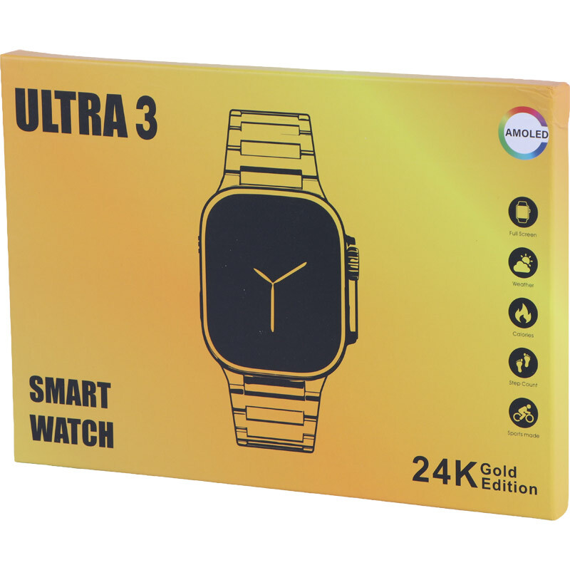 ساعت هوشمند Ultra 3 24K - 7