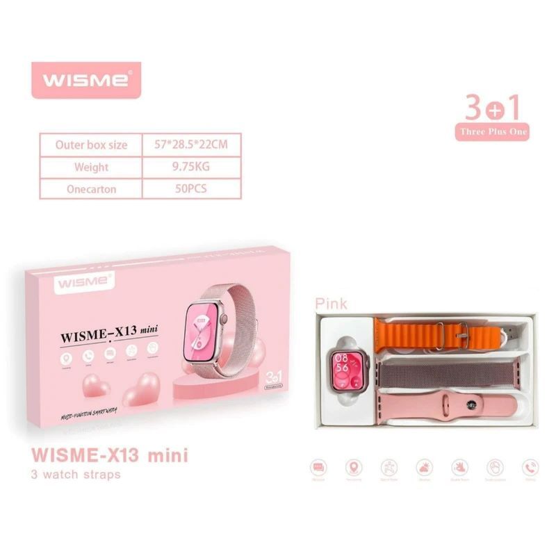 ساعت هوشمند ویسمی WISME-X13 mini - 7