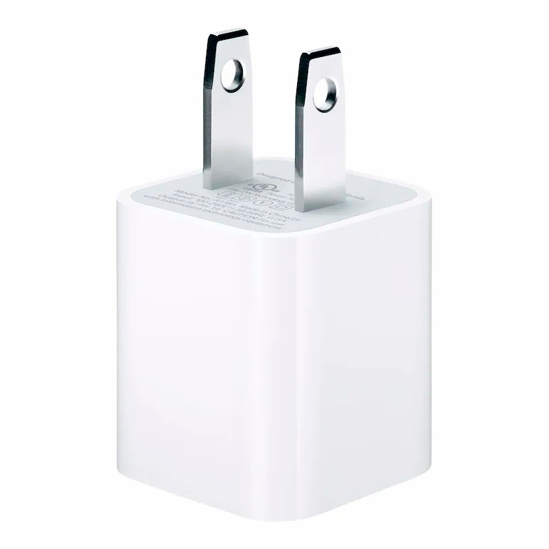 شارژ دیواری اورجینال iPhone 5W + کابل آیفونی - 4