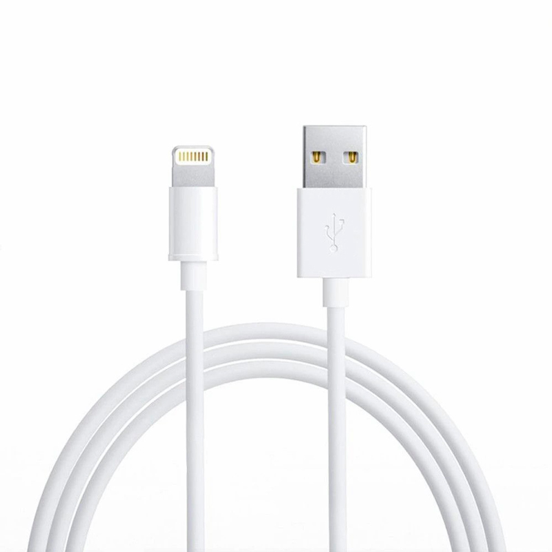 شارژ دیواری اورجینال iPhone 5W + کابل آیفونی - 5