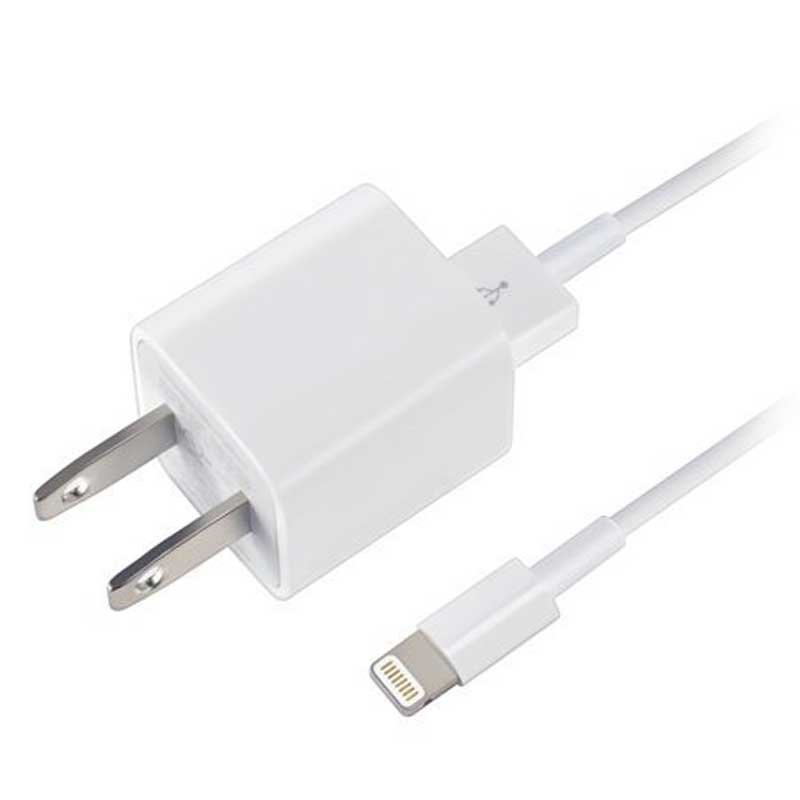 شارژ دیواری iPhone 5W + کابل آیفونی - 2