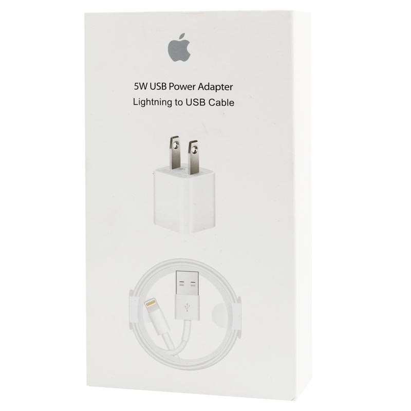 شارژ دیواری iPhone 5W + کابل آیفونی - 6