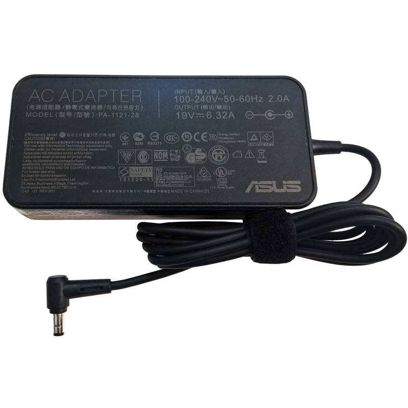 شارژر اورجینال لپ تاپ ایسوس Asus Slim 19V 6.32A - 2