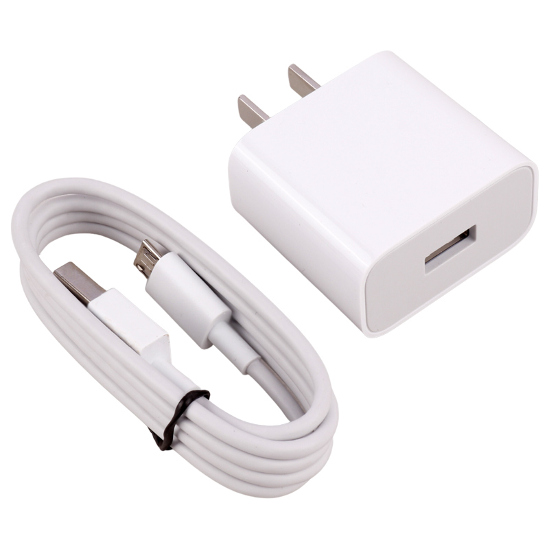 شارژر دیواری 10 وات شیائومی Redmi 10A 2A + کابل میکرو یو اس بی و جعبه گوشی - 6