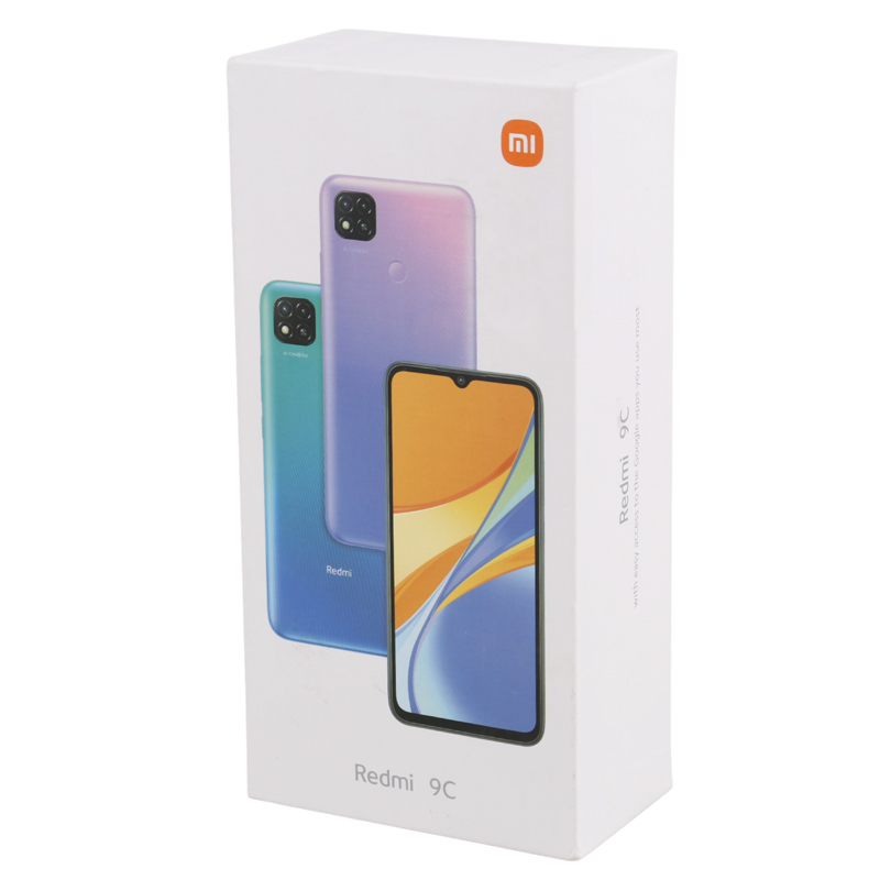 شارژر دیواری 10 وات شیائومی Redmi 9C MDY-09-EK 2A + کابل میکرو یو اس بی و جعبه گوشی - 6