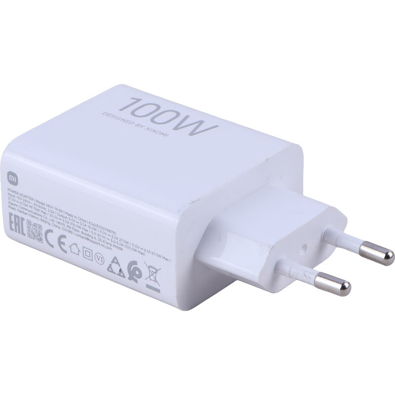 شارژر دیواری 100 وات شیائومی MDY-19-ER 6.1A سرجعبه + کابل تایپ سی - 4