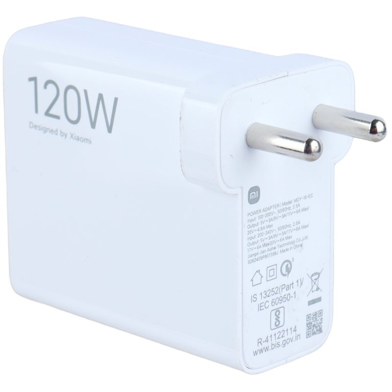 شارژر دیواری 120 وات شیائومی MDY-16-EC QC3.0 6A سرجعبه - 2
