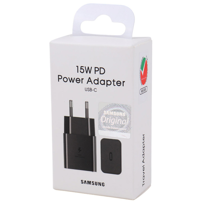 شارژر دیواری 15 وات سامسونگ EP-T1510 PD 2A برد آبی پک خارجی - 8