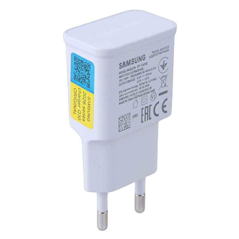 شارژر دیواری 15 وات سامسونگ EP-TA200 2A + کابل میکرو یو اس بی کد 1 - 6