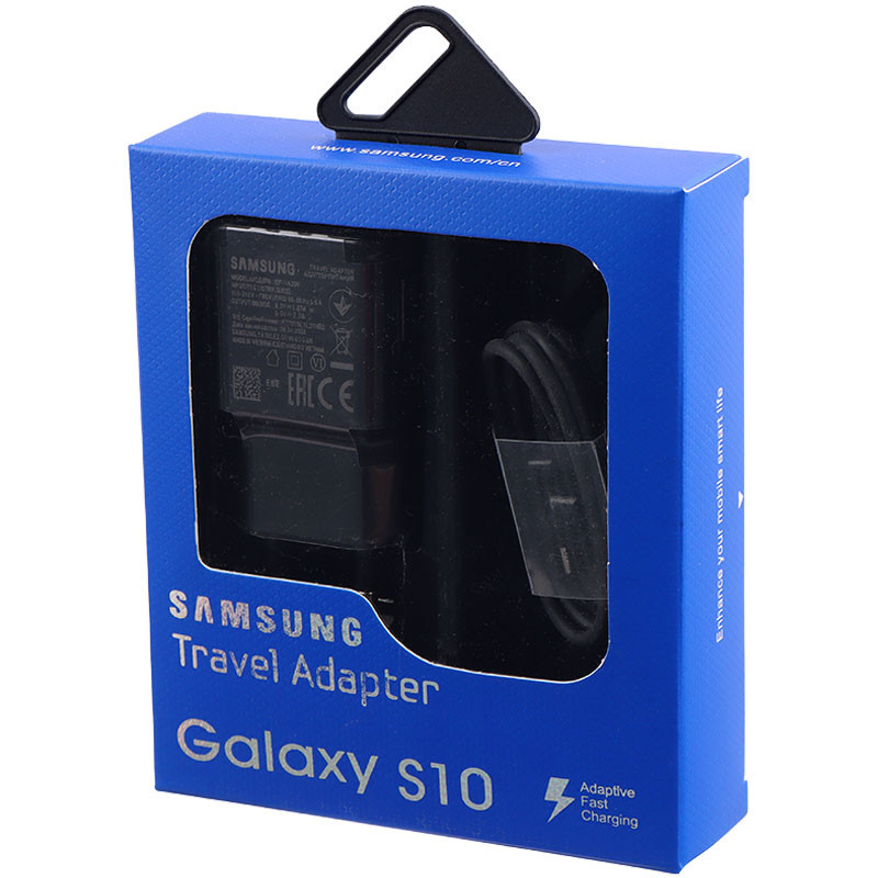 شارژر دیواری 15 وات سامسونگ Galaxy S10 EP-TA200 2A + کابل تایپ سی - 2