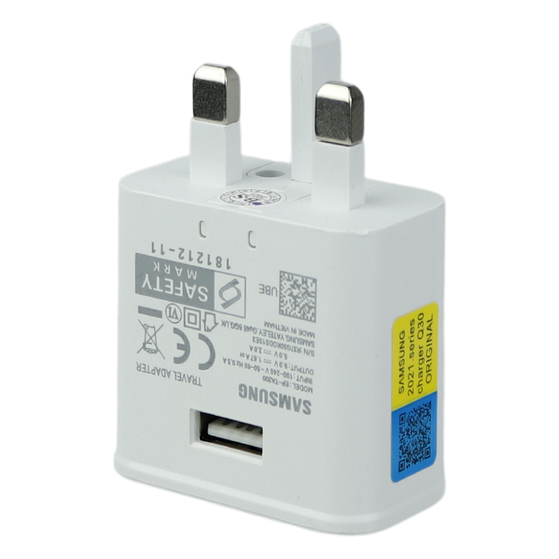 شارژر دیواری 18 وات سامسونگ EP-TA200 QC3.0 PD 2A + کابل تبدیل تایپ سی - 4