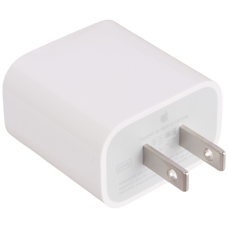 شارژر دیواری 20 وات اپل A2305 PD 3A - 2