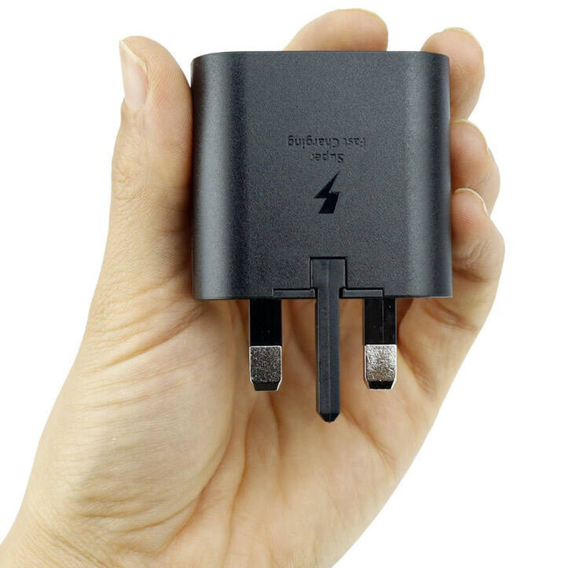 شارژر دیواری 25 وات سامسونگ اصلی EP-TA800 Grade B PD 3A - 8
