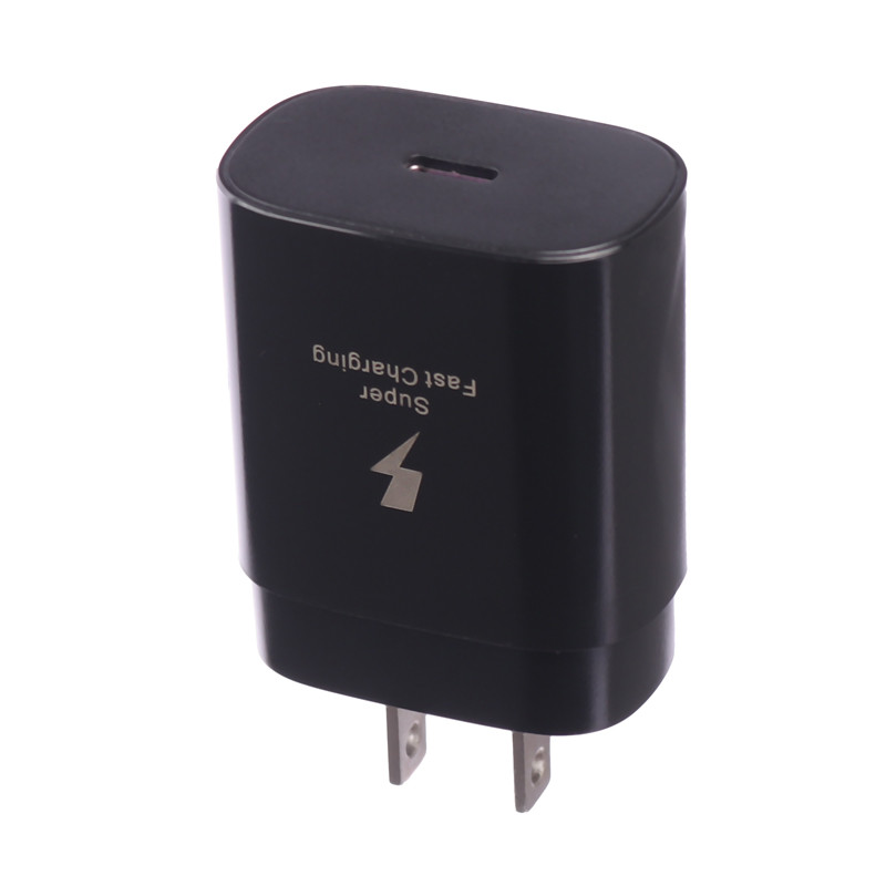 شارژر دیواری 25 وات سامسونگ EP-TA800 3A + کابل تایپ سی و تبدیل دو به دو - 5
