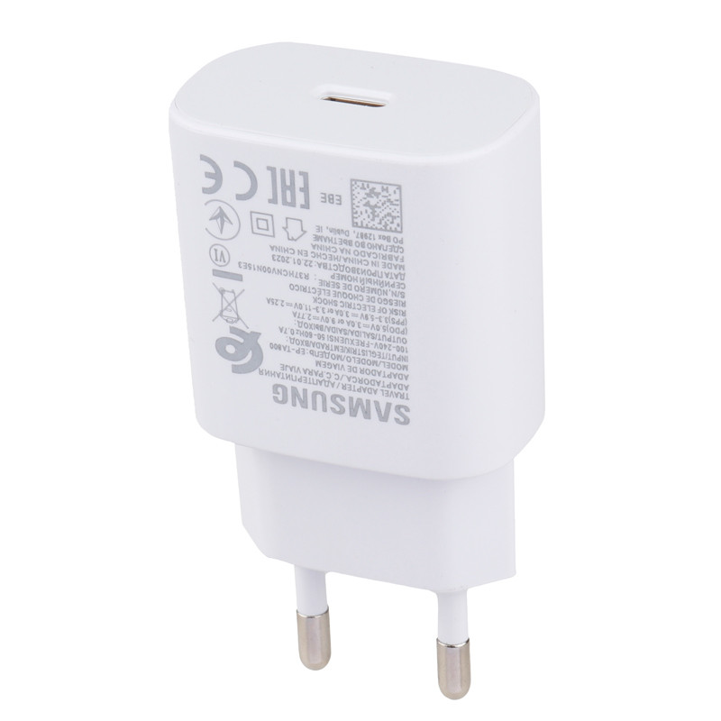 شارژر دیواری 25 وات سامسونگ EP-TA800 PD 3A شرینک - 3