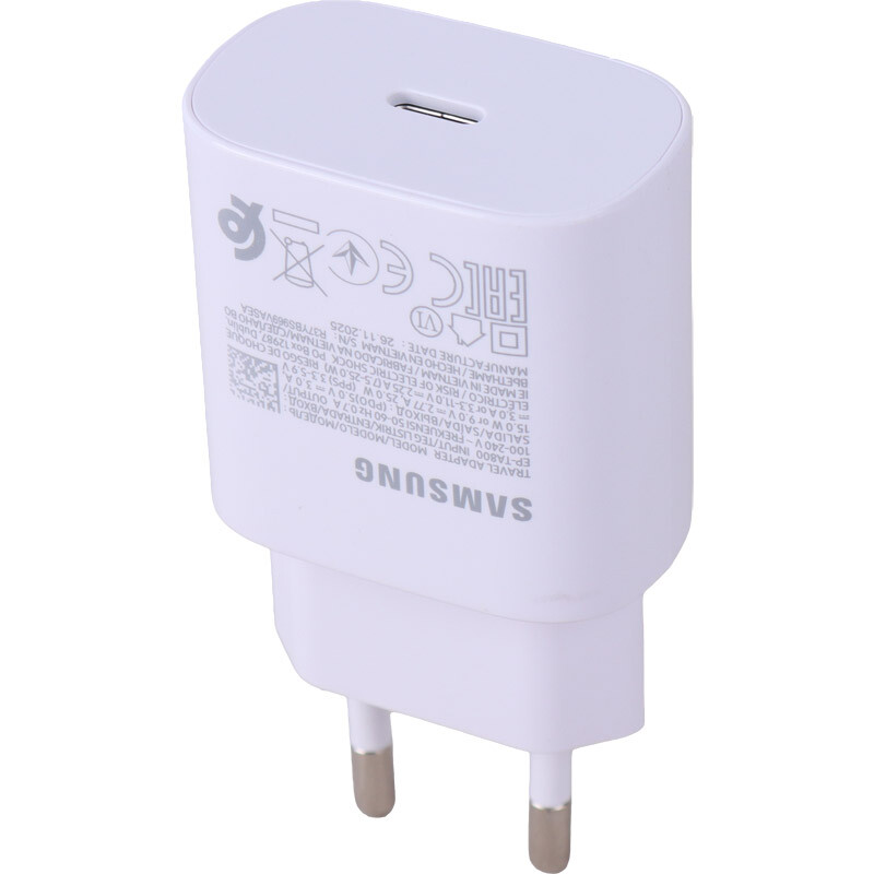 شارژر دیواری 25 وات سرجعبه سامسونگ GP-PTU021SOCWP PD 3A - 5