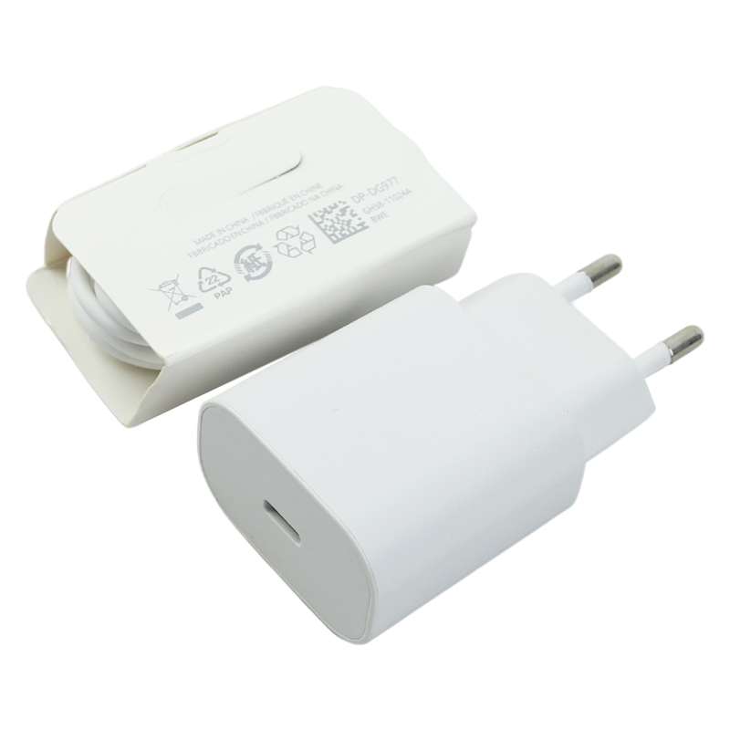 شارژر دیواری 25 وات سامسونگ Note 10 EP-TA800 PD 3A شرینک + کابل تبدیل تایپ سی - 8
