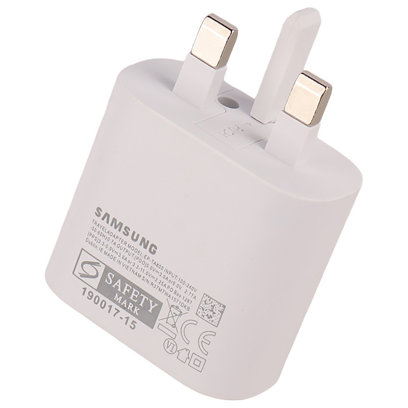 شارژر دیواری 25 وات سامسونگ Note10 EP-TA800 PD 3A شرینک - 5