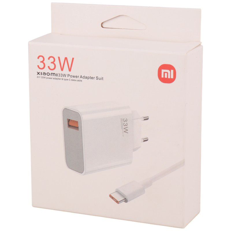 شارژر دیواری 33 وات شیائومی MDY-11-EZ PD 3A + کابل تایپ سی - 8