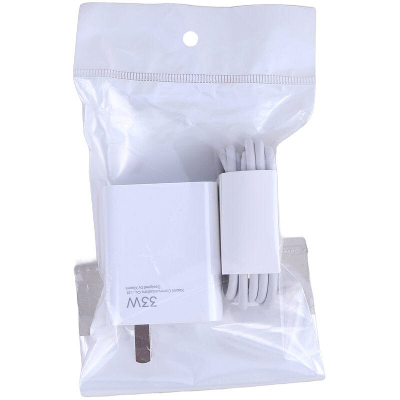 شارژر دیواری 33 وات شیائومی MDY-14-EJ 3A سرجعبه + کابل تایپ سی - 2
