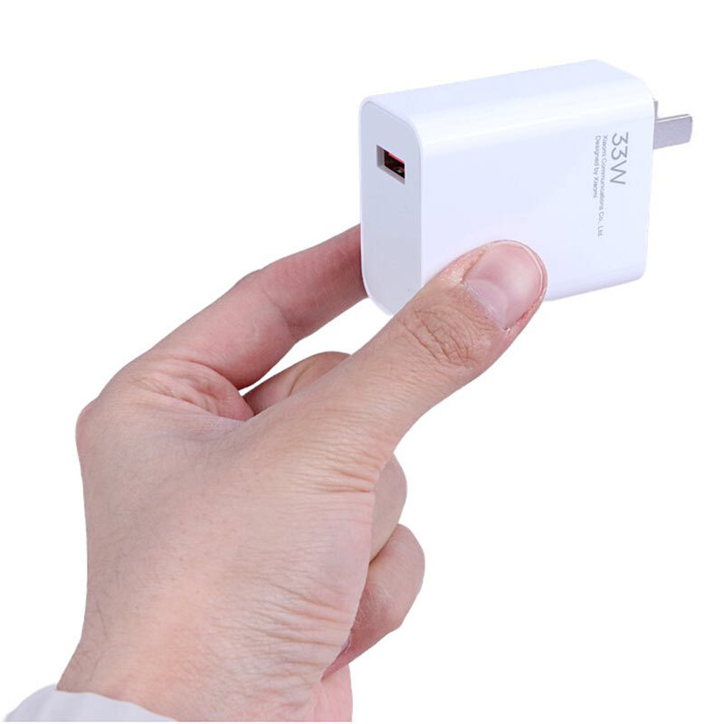 شارژر دیواری 33 وات شیائومی MDY-14-EJ 3A سرجعبه + کابل تایپ سی - 6