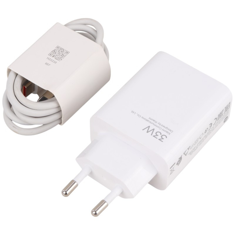 شارژر دیواری 33 وات شیائومی MDY-14-EL QC3.0 PD 3A سرجعبه + کابل تایپ سی - 5