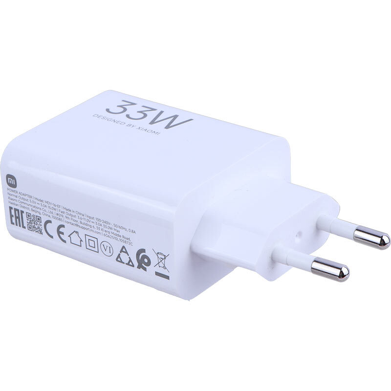 شارژر دیواری 33 وات شیائومی MDY-16-EF 3A سرجعبه + کابل تایپ سی - 2