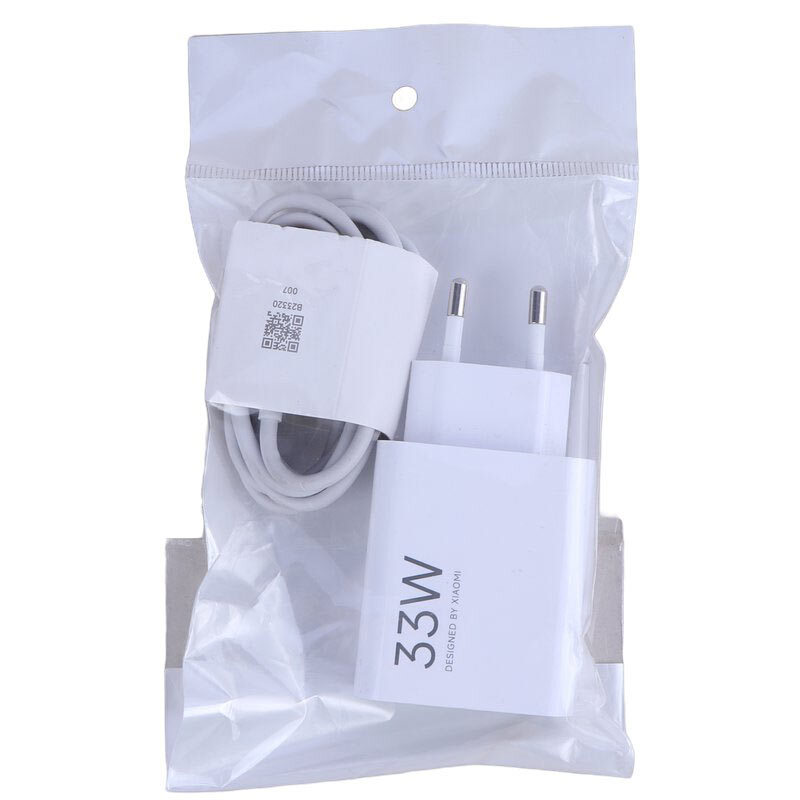 شارژر دیواری 33 وات شیائومی MDY-16-EF 3A سرجعبه + کابل تایپ سی - 4