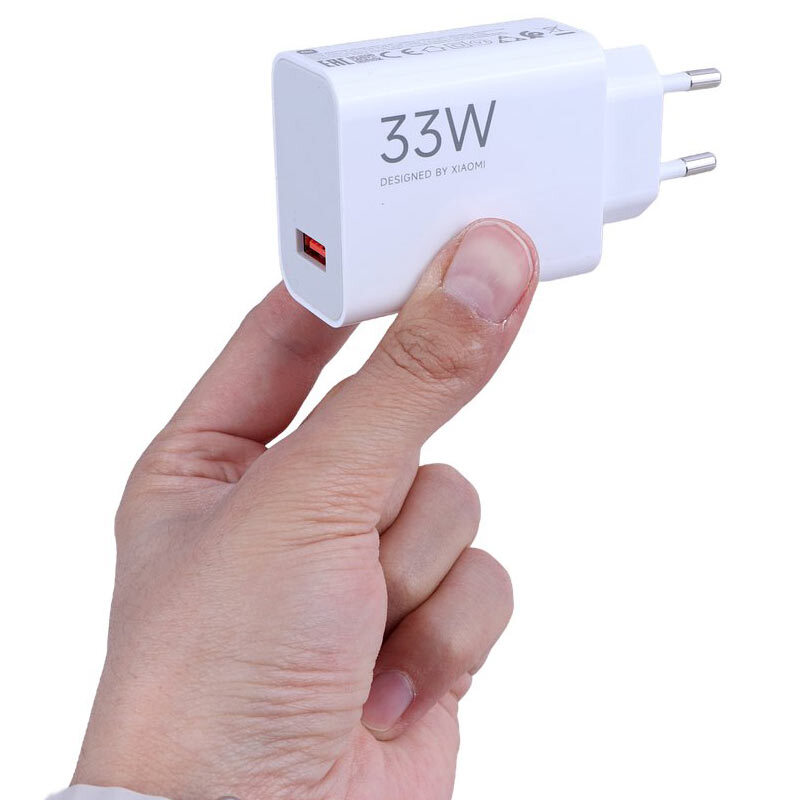 شارژر دیواری 33 وات شیائومی MDY-16-EF 3A سرجعبه + کابل تایپ سی - 5