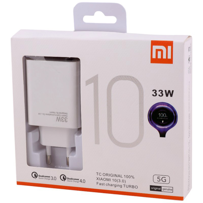 شارژر دیواری 33 وات شیائومی Note 10 MDY-11-EZ QC3.0 PD 3A + کابل تایپ سی - 2