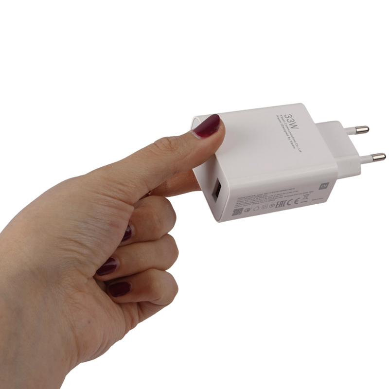 شارژر دیواری 33 وات شیائومی Note 10 MDY-11-EZ QC3.0 PD 3A + کابل تایپ سی - 7
