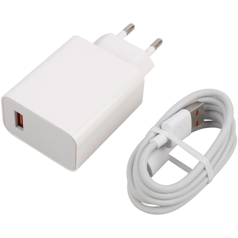 شارژر دیواری 33 وات شیائومی Note 10 MDY-11-EZ QC3.0 PD 3A + کابل تایپ سی - 8