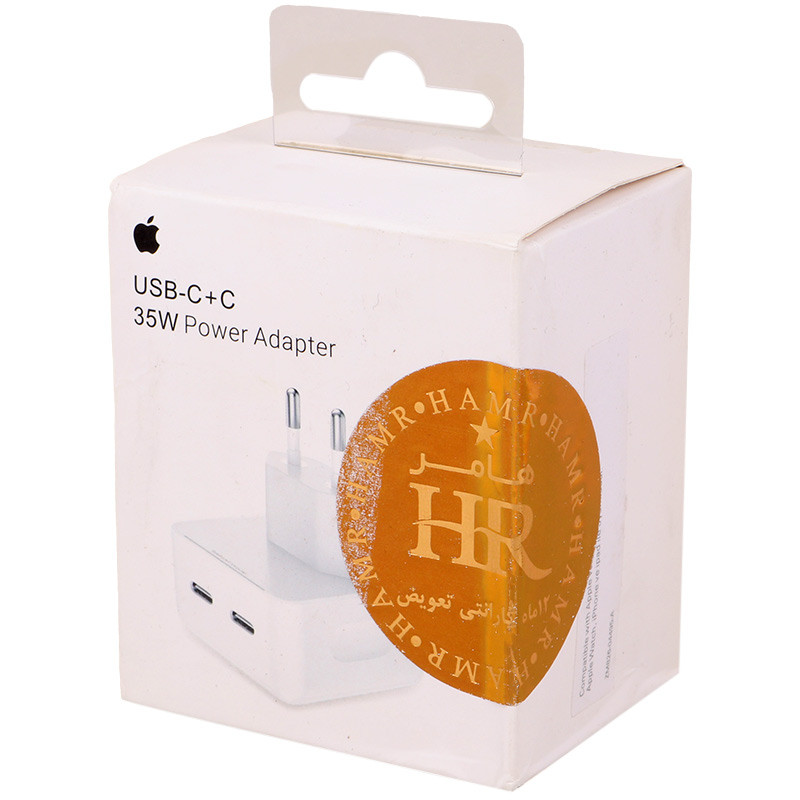 شارژر دیواری 35 وات اپل iPhone MHJE3ZM/A PD 3A - 2