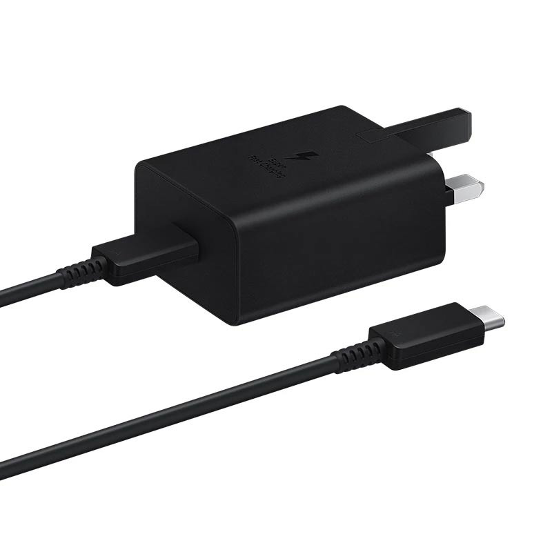 شارژر دیواری 45 وات سامسونگ EP-T4511XBEGAE PD + کابل تبدیل تایپ سی - 4