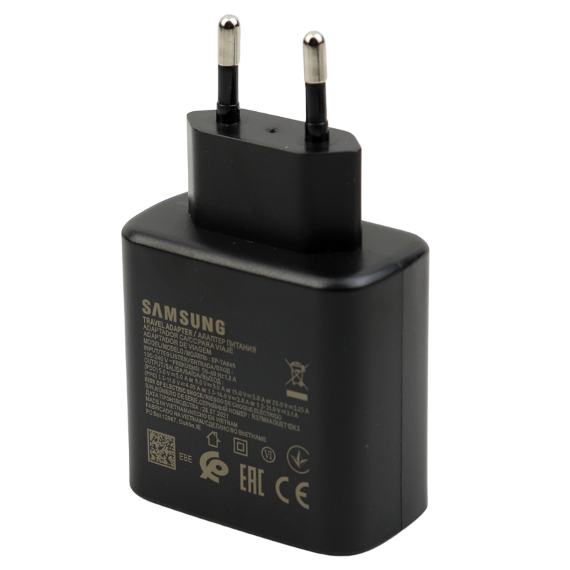 شارژر دیواری 45 وات سامسونگ EP-TA845 PD 3A - 4