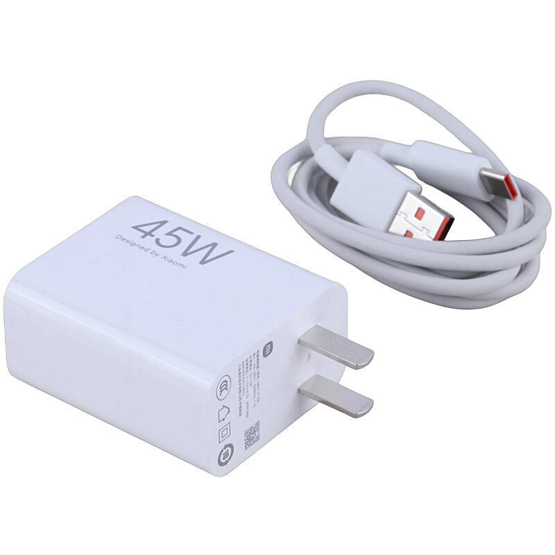 شارژر دیواری 45 وات شیائومی MDY-17-EE 4.1A سرجعبه + کابل تایپ سی - 5