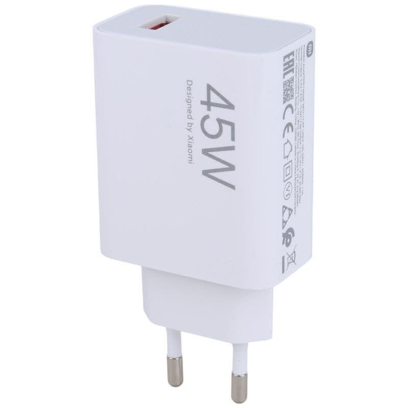 شارژر دیواری 45 وات شیائومی MDY-17-EF PD 3A سرجعبه + کابل تایپ سی