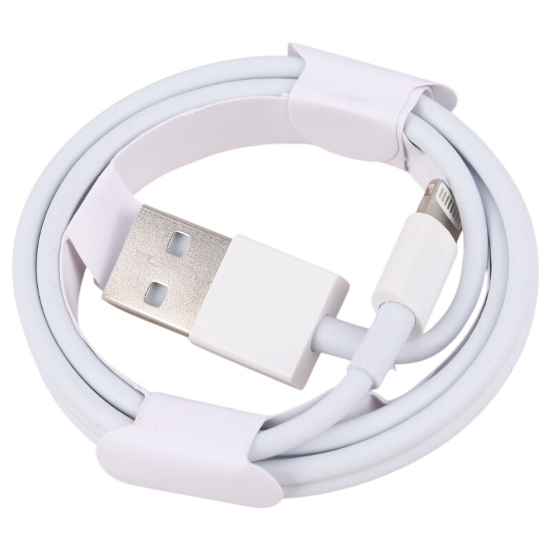 شارژر دیواری 5 وات اپل iPhone X + کابل آیفونی - 7