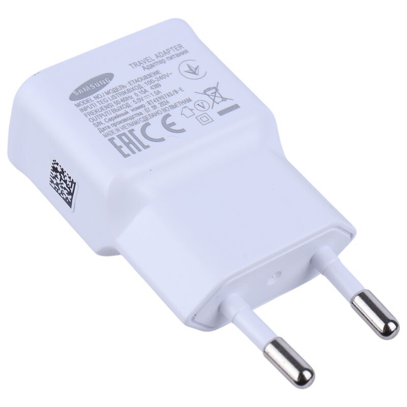 شارژر دیواری 5 وات سامسونگ ETAOU83EWE 1.0A سر جعبه - 3