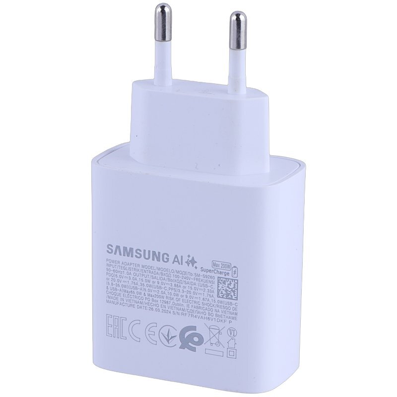 شارژر دیواری 65 وات سامسونگ SM-S9260 PD 3.88A - 3