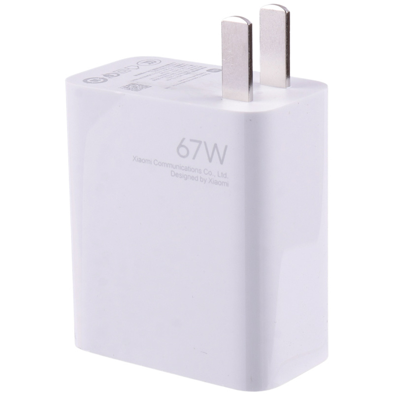 شارژر دیواری 67 وات شیائومی 13Lite 6.2A + کابل تایپ سی و جعبه گوشی - 4