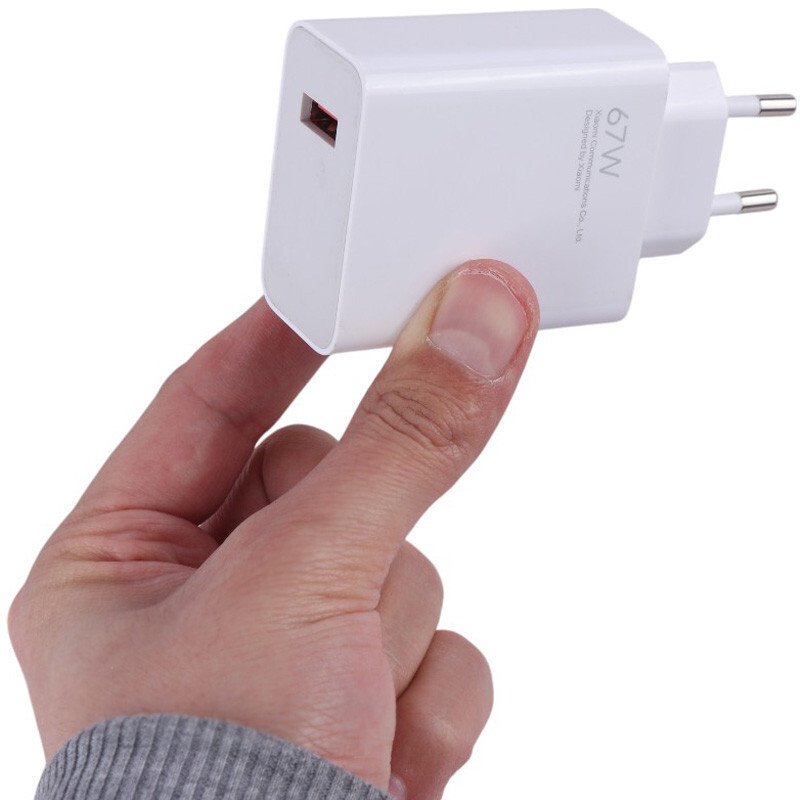 شارژر دیواری 67 وات شیائومی MDY-12-EH QC3.0 6.2A + کابل تایپ سی - 5