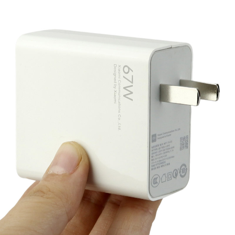 شارژر دیواری 67 وات شیائومی MDY-12-ES QC3.0 PD 6.1A High Copy + کابل تایپ سی - 4