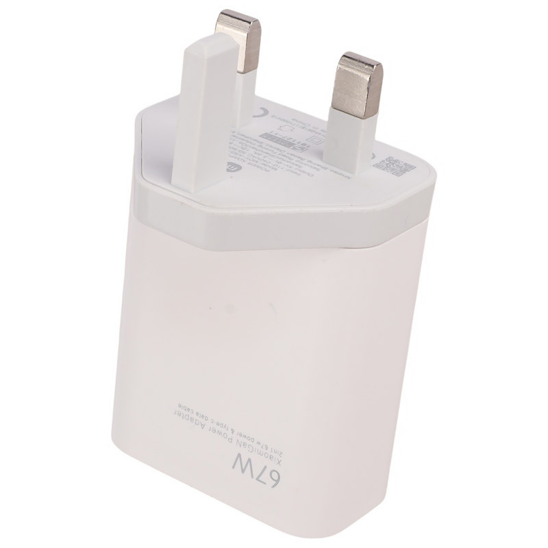 شارژر دیواری 67 وات شیائومی MDY-K50-EF GaN PD 6A - 3