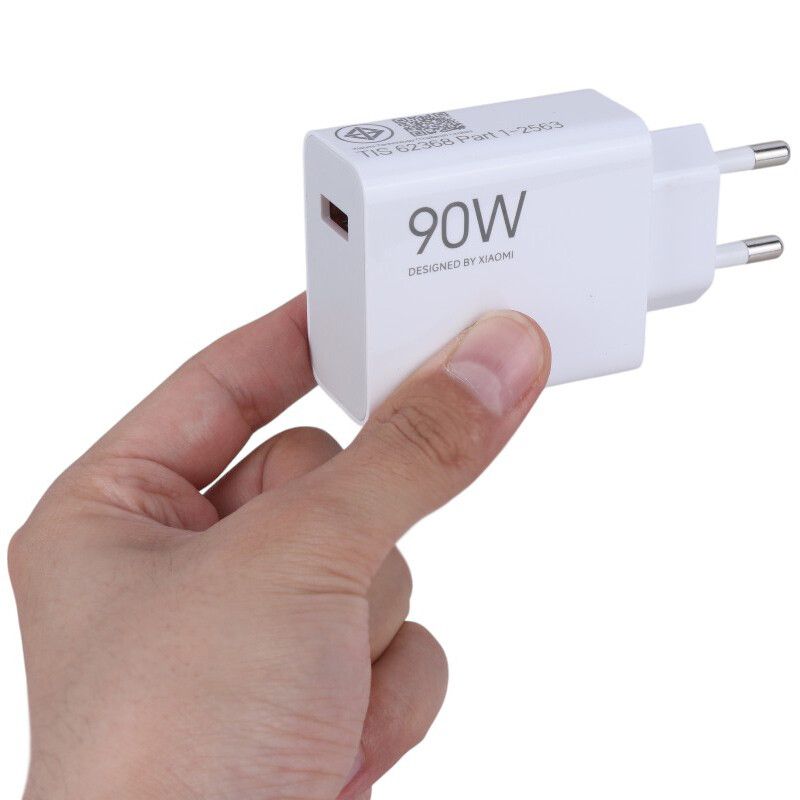 شارژر دیواری 90 وات شیائومی MDY-15-EM 3A سرجعبه + کابل تایپ سی - 6