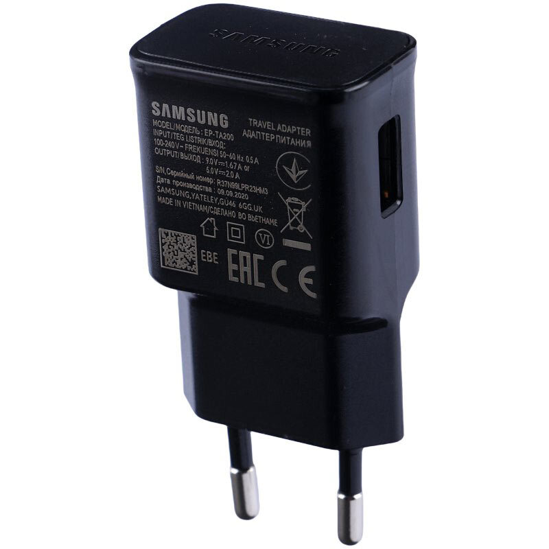 شارژر دیواری اورجینال 15 وات سامسونگ Galaxy S8 EP-TA200 2A - 3