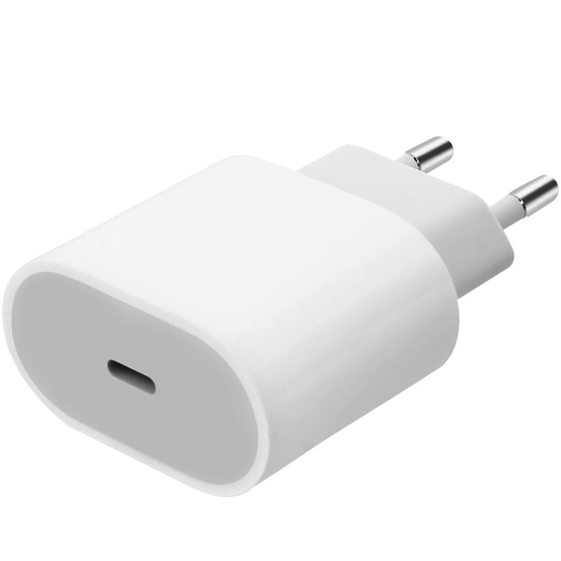 شارژر دیواری اورجینال 20 وات اپل iPhone MHJE3ZM/A 3A - 4