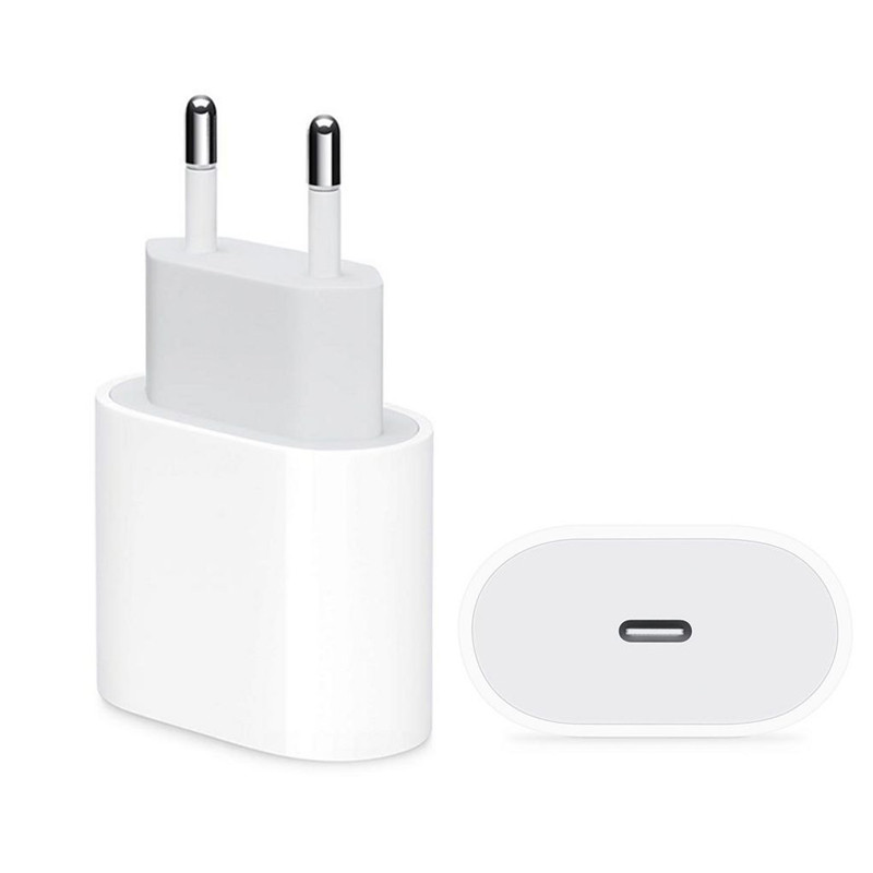 شارژر دیواری اورجینال 20 وات اپل iPhone MHJE3ZM/A 3A - 5