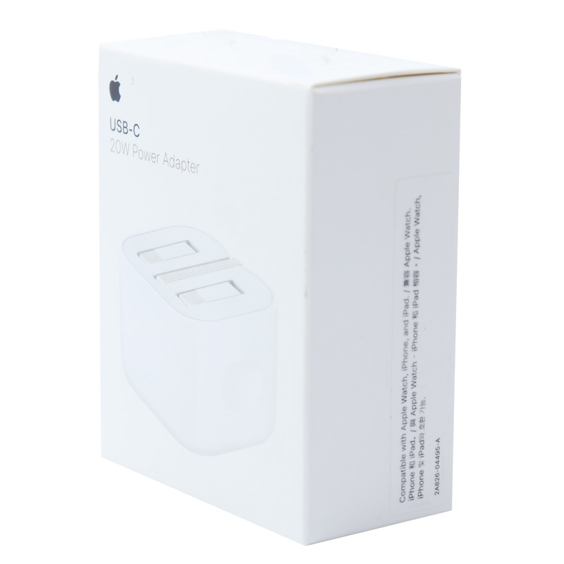 شارژر دیواری اورجینال 20 وات اپل iPhone MHJF3B/A PD
