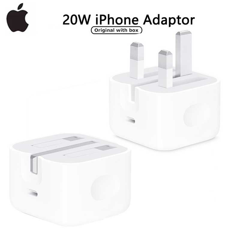 شارژر دیواری اورجینال 20 وات اپل iPhone MHJF3B/A PD - 4